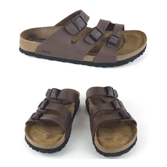 Betula Shoes - Betula Birkenstock Three Strap Sandals